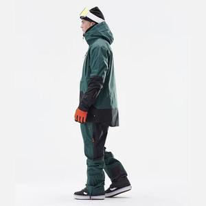 Traje de Esquí Alpino de Invierno con Capucha de Alta Calidad, Cortavientos, con Cremallera, Impermeable, Diseño Unisex, Duradero, Cálido, Móvil, para Deportes de Nieve - Product Image 6