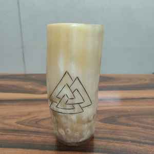 Personalizado único cuerno forma Premium Bar cristalería vidrio vikingo jarra cuerno cerveza alta calidad Natural búfalo cuerno chupito taza - Product Image 5