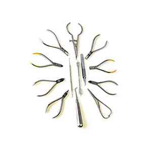 Instrumentos Quirúrgicos Navel NSL-HZ-2459, Juego de Instrumentos y Herramientas de Ortodoncia Manual, Certificación CE, Acero Inoxidable Clase I - Product Image 5