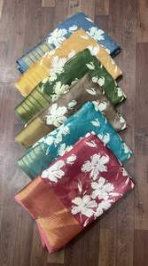 สารีกลีบดอกออร์แกนซ่าสารีสารสกัดจากมอสซารีกลิทซ์สารเคลือบสารเคลือบสารลิทซ์สารีดีไซน์สวยหรูหรา - Product Image 2