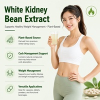 Doğal Beyaz Barbunya Ekstresi Tozu Fazolin Keto Dostu Karbonhidrat Engelleyici Beyaz Barbunya Ekstresi Kilo Verme İçin