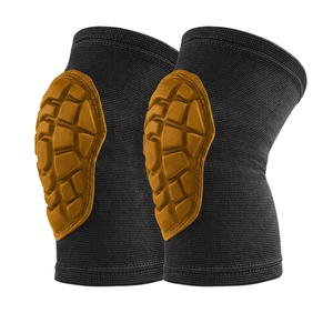 Genouillère de compression respirante en néoprène épais de haute qualité, motif nid d'abeille, antidérapante, pour le basketball/le volleyball - Product Image 5