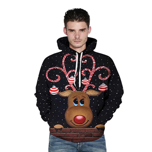 Sudadera con capucha suelta para hombre de alta calidad 100% algodón ropa informal personalizada Graffiti DTG moda Sudadera con capucha de lujo 100% calidad Premium - Product Image 4