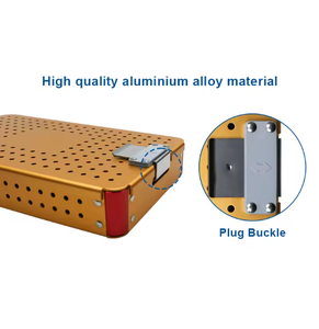 Stérilisateur manuel à autoclave Mediva Essence, double couche, en aluminium, boîte de stérilisation, CE ISO13485, instruments chirurgicaux - Product Image 3