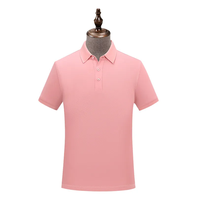 Camiseta polo de golfe com logotipo estampado para mulheres, camiseta com gola personalizada, roupa de trabalho e malhas