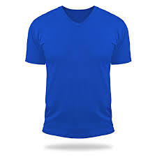 Camiseta de manga corta con cuello en V de Color sólido de primera calidad para hombre, 100% algodón, antiarrugas, transpirable, ecológica, para uso diario, Verano - Product Image 4