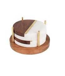 NEW LATEST DESIGN MANGO WOOD <b>COASTER</b> FOR SALE IN NEW LOOK HANDMADE <b>COASTER</b> IN NEW DESIGN <b>COASTER</b> IN NEW LOOK - Product Image 4