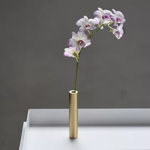 Gold Metal <b>Vase</b> <b>Small</b> Flower Elegant Solid Brass Mini <b>Vase</b> Decorative for Home Wedding Table <b>Vase</b> by decor Impex - Product Image 5