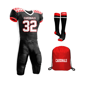 Conjunto de Camiseta de Fútbol Americano Personalizable con Estampado, Manga Corta, Transpirable, de Spandex/Poliéster, Tallas Grandes para Hombre - Product Image 4
