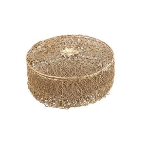 latest design metal wire basket for storage at cheap price custom size and round shape metal <b>hamper</b> basket for <b>wedding</b> <b>gift</b> - Product Image 6