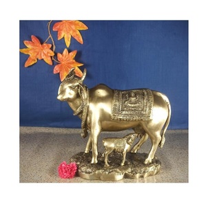 L'élégante sculpture de dieu en métal en laiton incarne la foi majesté mythique et la grâce artistique à travers l'expression sacrée traditionnelle - Product Image 6