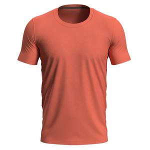 2024 camisetas de manga corta de verano transpirables de alta calidad hechas a medida para hombres Logotipo de punto liso venta al por mayor en blanco Formal - Product Image 2