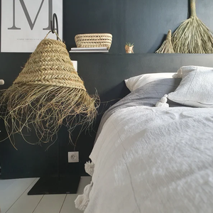 ชุดโคมไฟระย้าหวายจากหญ้าทะเลธรรมชาติ,ของตกแต่งโคมไฟสำหรับห้อง/สินค้าแฮนด์เมดผลิตในเวียดนาม - Product Image 4