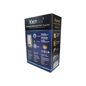 Rasoir Électrique Professionnel Sans Fil Rechargeable pour Hommes, Rasoir à Double Lame avec LED, Rasoir à Lames Mobiles Lavable - Product Image 4