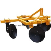 Malikagroindustries Agriculture Charrue à disques robuste pour labourage, butteur et cultivateur, attelé au tracteur en 3 points, disque de bordure