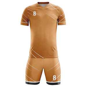 Uniforme de fútbol, camiseta de manga corta, pantalones cortos, conjunto de fútbol, transpirable, de secado rápido, para hombres, niños, poliéster, equipo personalizado, kit de ropa deportiva - Product Image 4