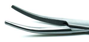 Pinzas Hemostáticas Quirúrgicas Manuales de Acero Inoxidable de Alta Calidad, Pinzas de Bloqueo Curvas/Rectas, Instrumentos Quirúrgicos - Product Image 3