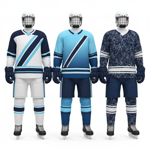 Uniforme de hockey sur glace au prix d'usine 2026 |   Maillots et chaussettes personnalisés sublimés |   Commandes en gros pour équipes - Product Image 2