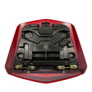 Used Racing Tail Single <b>Seat</b> <b>Cover</b> for Yamaha YZF R6 2003-2005 Red Made of Plastic Leather and Carbon Motorcycle <b>Seats</b> - Product Image 2