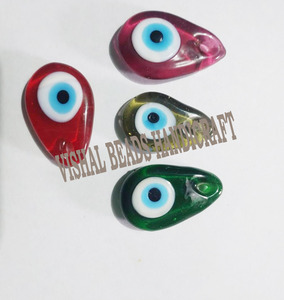 Venta caliente DIY cuentas acrílicas hechas a mano multicolor Evil Eyes espaciador Cuentas 4mm/6mm/8mm Chevron patrón redondo para la fabricación de joyas - Product Image 2