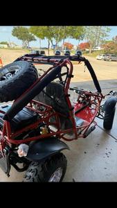 Eléctrico/Gas 200cc Motor de 4 tiempos Pedal de dos plazas Go Kart Vehículo de diversión al aire libre todo terreno - Product Image 6