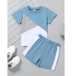 Nueva llegada de alta calidad Niños Niñas Ropa en blanco manga corta de gran tamaño Spandex/poliéster sólido diseños personalizados ropa - Product Image 3