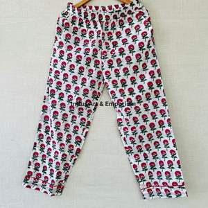 Nuevo Conjunto de Pijama de Algodón para Niños, Hermoso Conjunto de Pijama de Algodón Estampado Indio, Ropa de Dormir 100% Algodón - Product Image 4