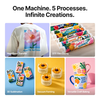 XTool WonderPress Automatic Digital Printer Heat Press Machine for DTF HTV Sublimation T-Shirt Hoodie Tote Bag Printing