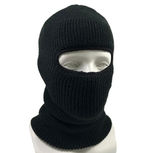 Pasamontañas de punto de 1 Agujero para hombre, máscaras de esquí ligeras y transpirables, máscara de pasamontañas con diseño de logotipo personalizado para hombre, última llegada - Product Image 2