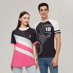 Camiseta deportiva de algodón 100% Premium del fabricante, camisetas personalizadas a granel con cuello redondo de gran tamaño, serigrafiadas, mangas cortas formales - Product Image 1