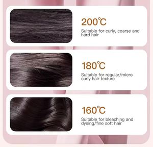 Peine Eléctrico Alisador Recargable por USB, 3 Ajustes de Temperatura, 40 Minutos de Uso Continuo, Cepillo para el Cabello Compacto para Viajes - Product Image 1