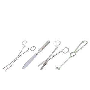 Ensemble d'instruments chirurgicaux de microchirurgie manuels professionnels, best-sellers, en acier inoxydable, certifiés CE, pour usage hospitalier, garantie 1 an - Product Image 4