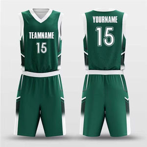 Nouveauté 2026 – Ensembles d'uniformes de basketball professionnels pour hommes, imprimés, 100 % polyester, vente en gros, personnalisables, grandes tailles, respirants - Product Image 1