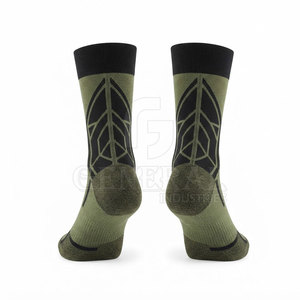 <b>Men</b> Winter MTB <b>Cycling</b> <b>Socks</b> Breathable Lightweight Eco-Friendly Spandex/Polyester Outdoor Trail Custom Athletic Apparel - Product Image 2