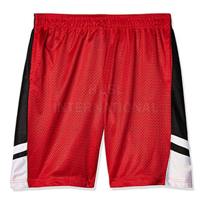<b>Men's</b> <b>Bandana</b> Print Mesh Shorts Paisley Design Lightweight Basketball Gym Shorts Quick Dry Fabric - Product Image 1