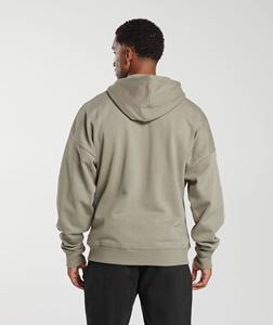 Custom Regular Fit Heavyweight French Terry Cotton Full <b>Zip</b> up Custom Printing <b>Mens</b> All Over High Quality <b>Hoodie</b> - Product Image 4
