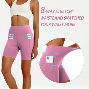 กางเกงขาสั้นฟิตเนสสำหรับผู้หญิงกางเกงขาสั้นออกกำลังกายฟิตเนสออกแบบใหม่ใส่สบาย - Product Image 2