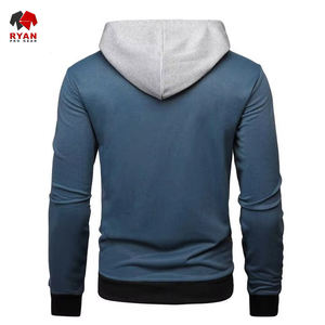 Sweat-shirt à capuche personnalisé Ryan Pro Gear, OEM ODM, streetwear, molleton côtelé, coupe ample et ajustée, design unisexe - Product Image 2