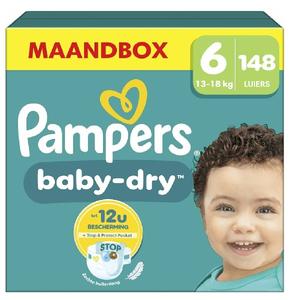 Pañales Pampers Baby-Dry con hasta 12 horas de protección contra la humedad, talla 1, 198 unidades, hasta 100% a prueba de fugas, tipo calzón, a precio económico. - Product Image 5