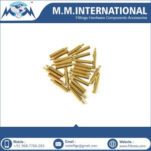 Customized OEM High Precision Brass <b>Spacer</b> Use for Electronics Available at Affordable Price from India - Product Image 5
