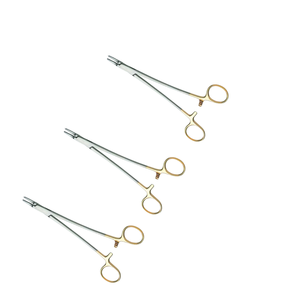 Juego de Instrumentos Quirúrgicos de Acero Inoxidable Ryder de 18 cm, Pinzas Cruzadas Dentadas TC, Venta al por Mayor B2B, Manual Profesional - Product Image 5