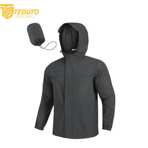 Venta al por mayor de alta calidad ligero de los hombres cortavientos chaqueta Softshell chaqueta transpirable deporte al aire libre cortavientos chaquetas de montaña - Product Image 2