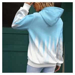 Sweat à capuche femme décontracté à manches longues sweat à capuche léger dégradé 3d imprimé sweat femme chaud Street Wear sweat surdimensionné nouveau - Product Image 5