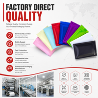 Custom Logo Bedrukt Food Spice Zakje Verpakking Stand Pp Zip Lock 3.5G 1 Pond Mylar Zakken Window Box Set Kindveilige Opslag