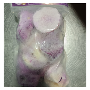 Iqf ยำขาว/ม่วงแช่แข็งที่มีรสชาติตามธรรมชาติ-มันเทศสีม่วงสดแช่แข็งสำหรับซุปการอบและมันเทศสีม่วงแช่แข็งอื่นๆ - Product Image 1