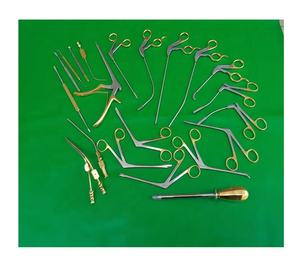 Jeu d'instruments FESS Pinces de chirurgie endoscopique des sinus en acier allemand Ensemble d'instruments ORL PAR VIDIFIVE INTERNATIONAL - Product Image 1