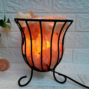 หิมาลายันตะกร้าหินสีชมพูสำหรับตกแต่งทำมืองานฝีมือจากธรรมชาติทำจากหินก้อนธรรมชาติ - Product Image 2