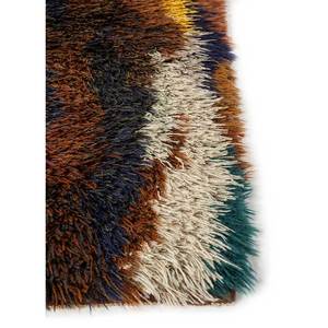 Zuri Gold Hand Knotted <b>Wool</b> Rug Paem-666 Abstrac - Product Image 4