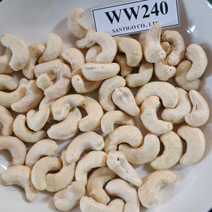 Usine de confiance noix de cajou Kaju Badam SANTIGO noix de cajou W240 noyaux de noix OEM, emballage ODM - Product Image 1