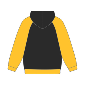 Sigma Gamma Rho Noir Corps Or Manches Raglan Pull À Capuche Coton SGRho Grec Sororité Personnalisé Divine Neuf HBCU Vêtements - Product Image 3